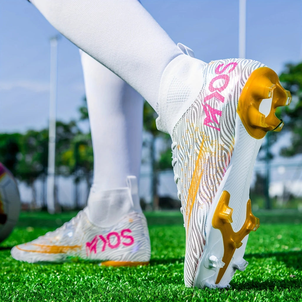 AA OOS Men'S Football Boots with Grip & High Ankle Design – Dario